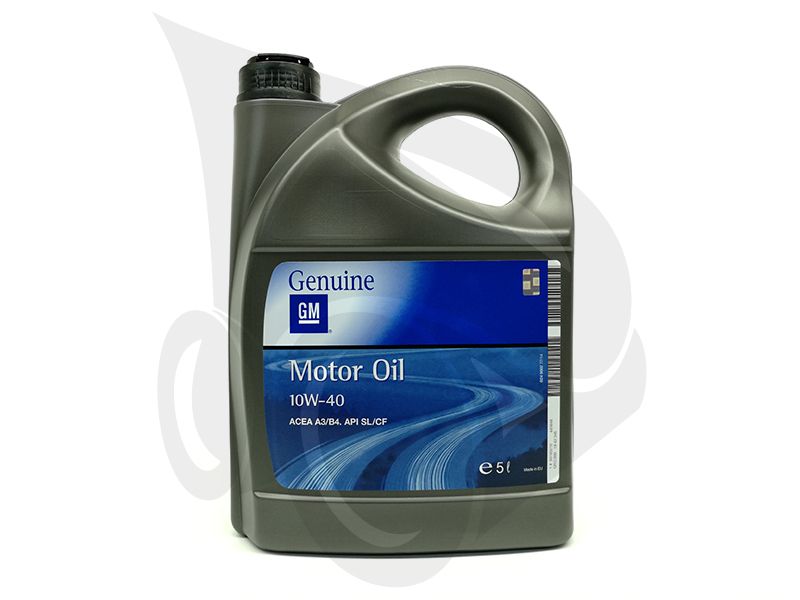 GM Genuine Motor Oil 10W-40, 5L