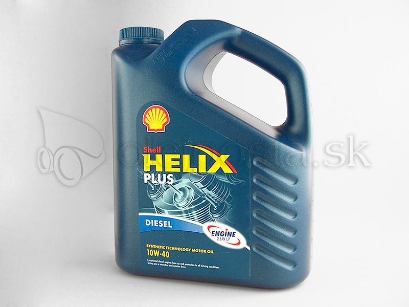 Shell Helix Plus Diesel 10W-40, 5L