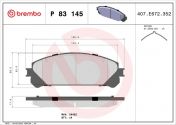 Brembo P83145