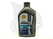 Shell Advance Ultra 4T 15W-50, 1L