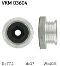 SKF VKM 03604