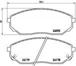 Brembo P30019