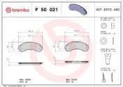 Brembo P50021