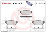 Brembo P54016