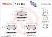 Brembo P59055