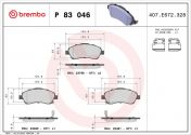 Brembo P83046