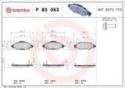 Brembo P83053