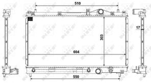 NRF 50332 - Chladič vody -