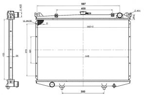 NRF 503492 - Chladič vody -
