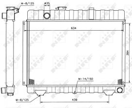 NRF 504236 - Chladič vody -