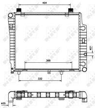 NRF 50533 - Chladič vody -