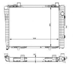 NRF 50593 - Chladič vody -