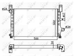 NRF 506224 - Chladič vody -