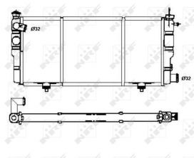 NRF 507120 - Chladič vody -