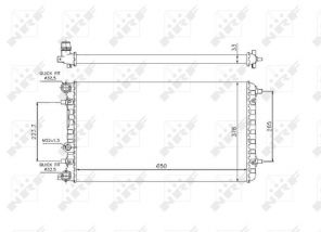 NRF 509644 - Chladič vody -