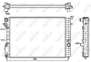 NRF 509689 - Chladič vody -