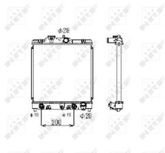 NRF 516356 - Chladič vody -