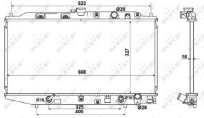 NRF 516728 - Chladič vody -