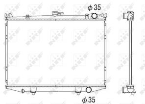 NRF 516842 - Chladič vody -