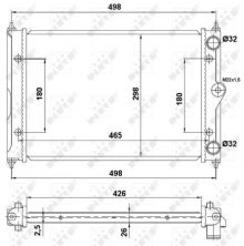 NRF 519505 - Chladič vody -