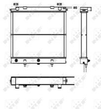 NRF 52129 - Chladič vody -
