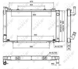 NRF 52154 - Chladič vody -