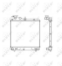 NRF 53257 - Chladič vody -