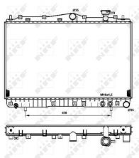 NRF 53259 - Chladič vody -