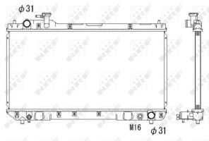 NRF 53275 - Chladič vody -