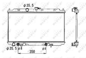 NRF 53389 - Chladič vody -