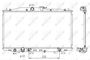 NRF 53391 - Chladič vody -