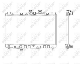 NRF 53399 - Chladič vody -