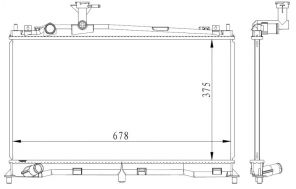 NRF 53411 - Chladič vody -