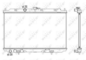 NRF 53435 - Chladič vody -