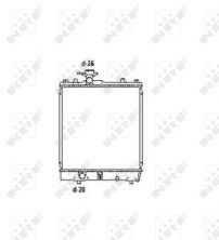 NRF 53456 - Chladič vody -