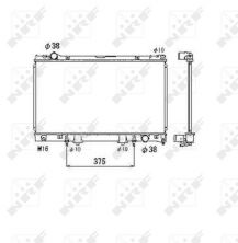 NRF 53468 - Chladič vody -