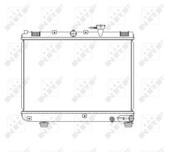 NRF 53486 - Chladič vody -