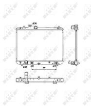 NRF 53578 - Chladič vody -