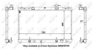 NRF 53587 - Chladič vody -