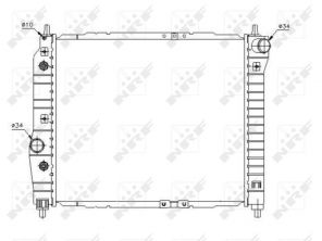 NRF 53638 - Chladič vody -