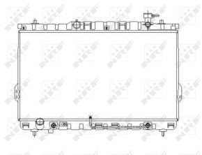 NRF 53646 - Chladič vody -