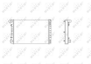 NRF 53665 - Chladič vody -