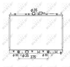 NRF 53686 - Chladič vody -