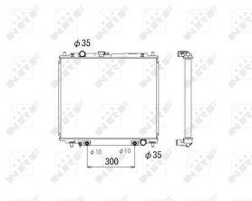 NRF 53810 - Chladič vody -
