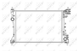 NRF 53834 - Chladič vody -