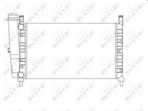 NRF 54701 - Chladič vody -