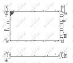NRF 55314 - Chladič vody -