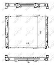 NRF 58253 - Chladič vody -