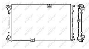 NRF 58330 - Chladič vody -