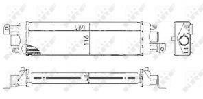 NRF 30038 - Chladič plniaceho vzduchu -